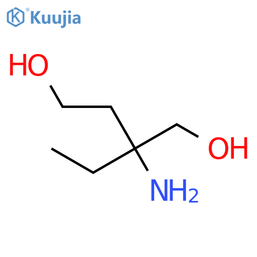 1,4-Butanediol, 2-amino-2-ethyl- structure
