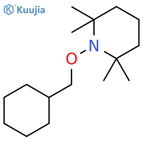 1-(Cyclohexylmethoxy)-2,2,6,6-tetramethylpiperidine structure