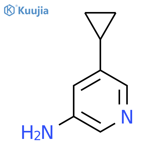 5-Cyclopropylpyridin-3-amine structure