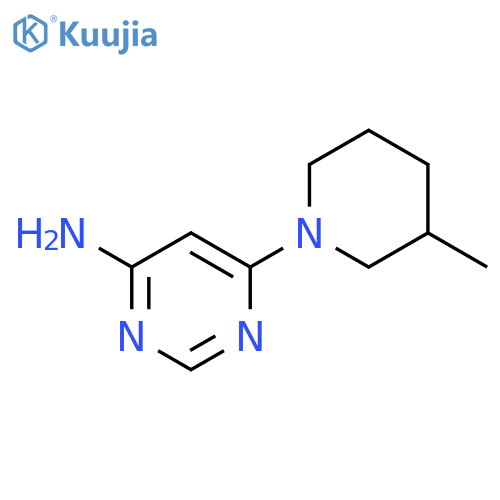 6-(3-methylpiperidin-1-yl)pyrimidin-4-amine structure