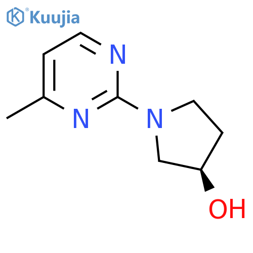 (R)-1-(4-Methyl-pyrimidin-2-yl)-pyrrolidin-3-ol structure