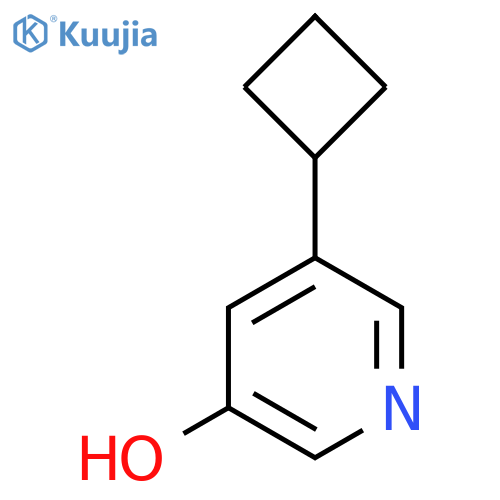 5-cyclobutylpyridin-3-ol structure
