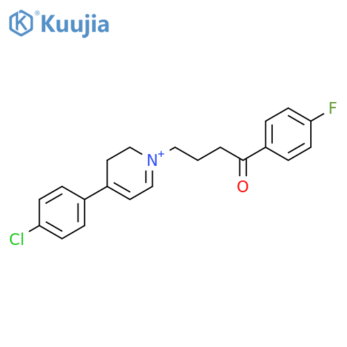 Pyridinium,4-(4-chlorophenyl)-1-[4-(4-fluorophenyl)-4-oxobutyl]-2,3-dihydro- structure