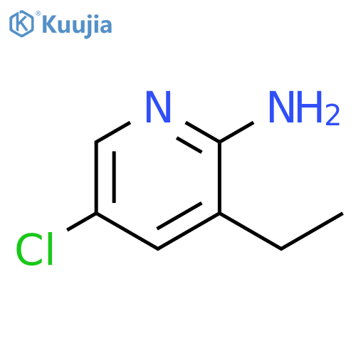 5-chloro-3-ethylpyridin-2-amine structure