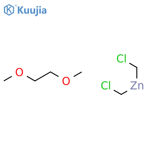 Zinc, bis(chloromethyl)(1,2-dimethoxyethane-O,Oa(2))-, (T-4)- structure