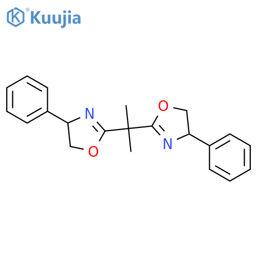 (S,S)-2,2'-Isopropylidenebis(4-phenyl-2-oxazoline) structure