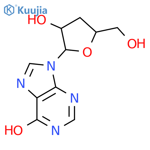 3'-Deoxyinosine structure