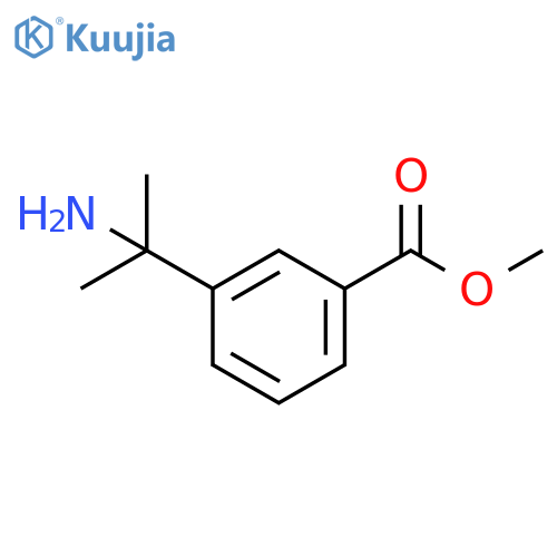 methyl 3-(2-aminopropan-2-yl)benzoate structure