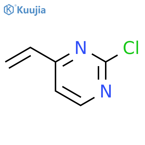 2-chloro-4-ethenylpyrimidine structure
