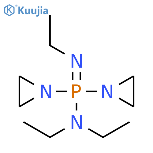 Phosphinimidic amide, P,P-bis(1-aziridinyl)-N,N,N'-triethyl- structure