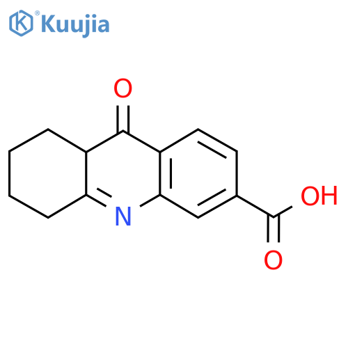 9-Oxo-5,6,7,8,8a,9-hexahydroacridine-3-carboxylic acid structure