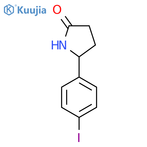 5-(4-Iodophenyl)pyrrolidin-2-one structure