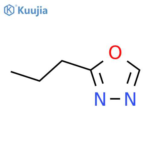 2-propyl-1,3,4-oxadiazole structure