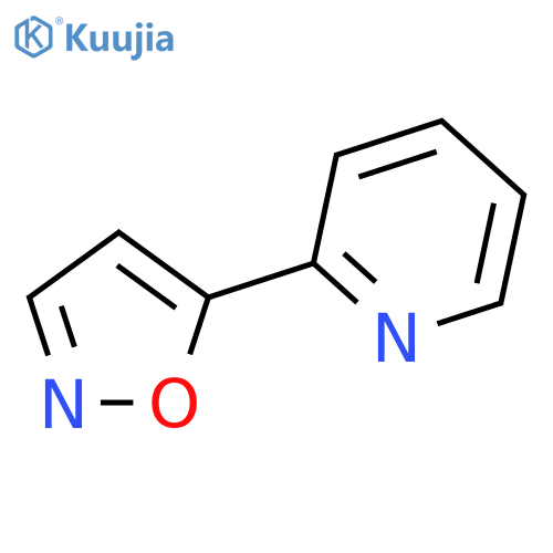 2-(1,2-oxazol-5-yl)pyridine structure
