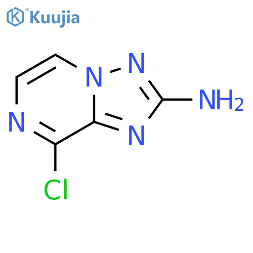 8-Chloro-[1,2,4]triazolo[1,5-a]pyrazin-2-amine structure