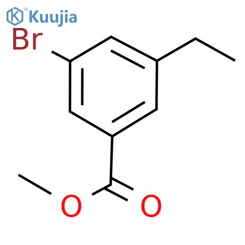 Methyl 3-bromo-5-ethylbenzoate structure