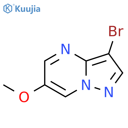 3-bromo-6-methoxy-pyrazolo[1,5-a]pyrimidine structure