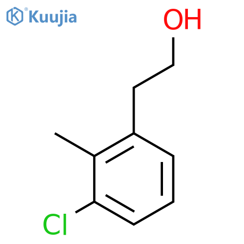 3-Chloro-2-methylphenethyl alcohol structure