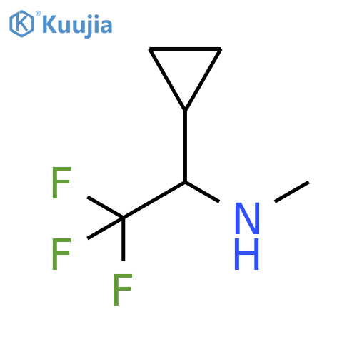 (1-cyclopropyl-2,2,2-trifluoroethyl)(methyl)amine structure