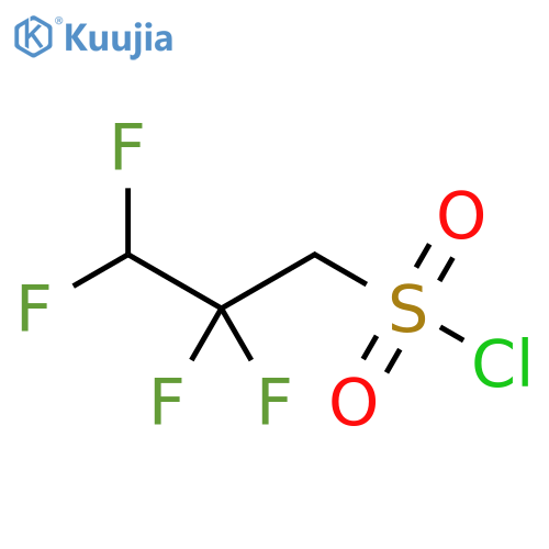 2,2,3,3-tetrafluoropropane-1-sulfonyl chloride structure