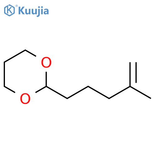 5-[2-(1,3-Dioxanyl)]-2-methyl-1-pentene structure