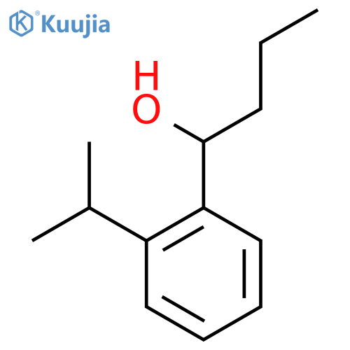 1-(2-propan-2-ylphenyl)butan-1-ol structure