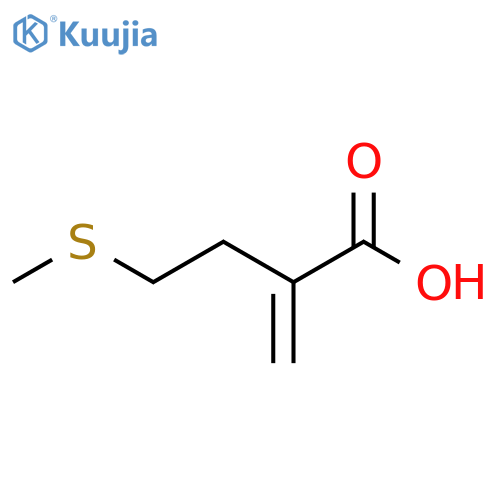2-methylidene-4-(methylsulfanyl)butanoic acid structure