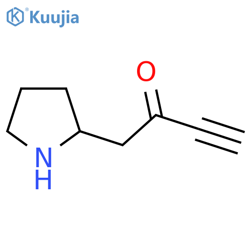 1-(Pyrrolidin-2-yl)but-3-yn-2-one structure