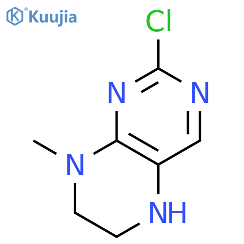 2-Chloro-8-methyl-5,6,7,8-tetrahydropteridine structure
