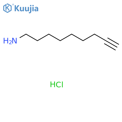 Non-8-ynylamine Hydrochloride structure