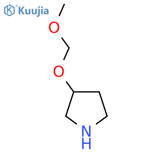 3-(methoxymethoxy)pyrrolidine structure