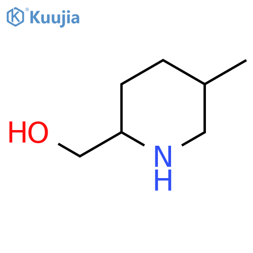 (5-Methylpiperidin-2-yl)methanol structure