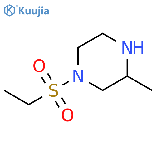 1-ethylsulfonyl-3-methyl-piperazine structure