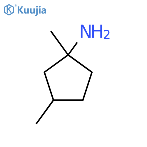 1,3-Dimethylcyclopentan-1-amine structure