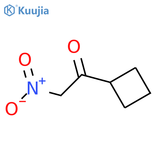 1-Cyclobutyl-2-nitroethan-1-one structure