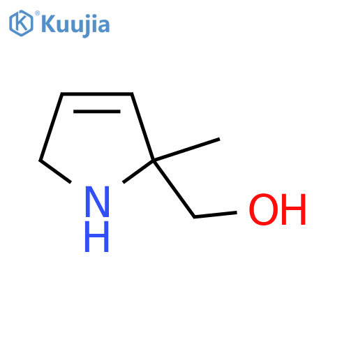 (2-Methyl-2,5-dihydro-1H-pyrrol-2-yl)methanol structure