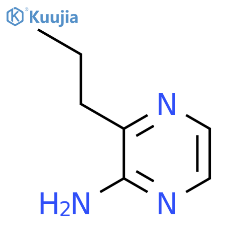 3-Propylpyrazin-2-amine structure