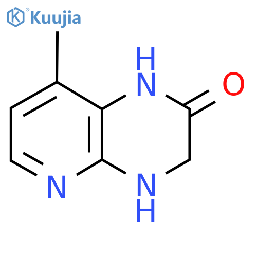 3,4-Dihydro-8-methylpyrido2,3-bpyrazin-2(1H)-one structure