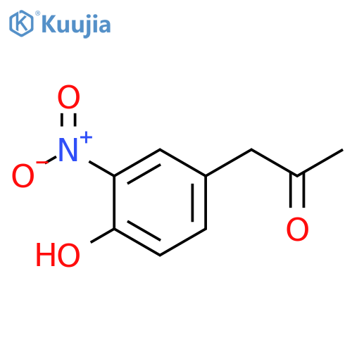 1-(4-hydroxy-3-nitrophenyl)propan-2-one structure