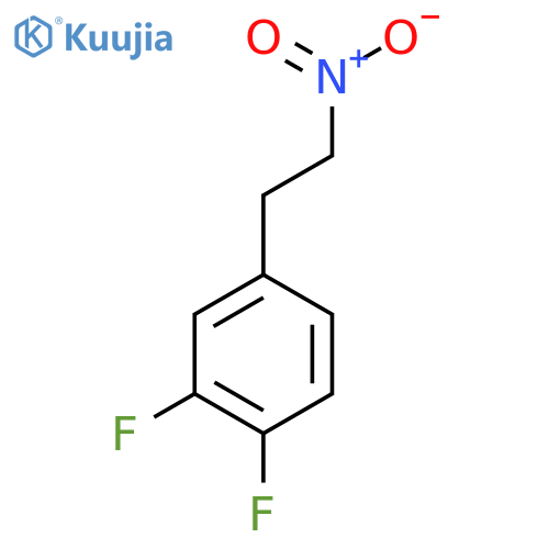 1,2-difluoro-4-(2-nitroethyl)benzene structure