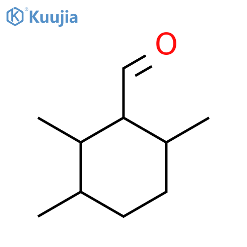 2,3,6-Trimethylcyclohexane-1-carbaldehyde structure