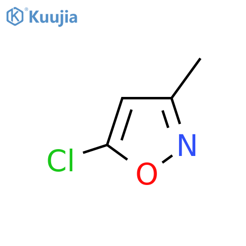 5-Chloro-3-methyl-1,2-oxazole structure