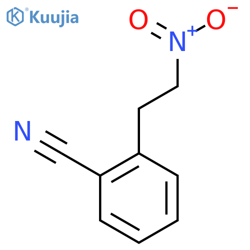 2-(2-nitroethyl)benzonitrile structure
