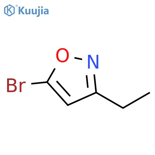 5-BROMO-3-ETHYL-ISOXAZOLE structure