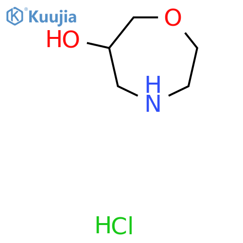 1,4Oxazepan-6-ol Hydrochloride structure