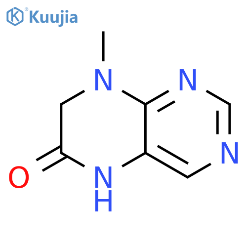 8-methyl-5,6,7,8-tetrahydropteridin-6-one structure