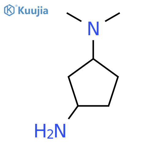 N1,N1-dimethylcyclopentane-1,3-diamine structure