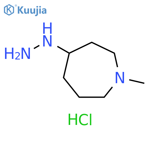 4-hydrazinylhexahydro-1-methyl-1H-Azepine Hydrochloride structure