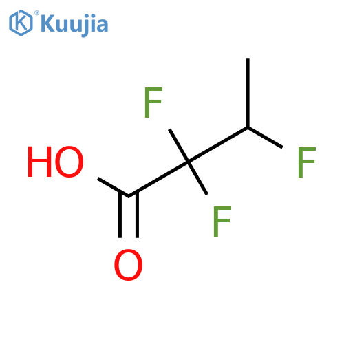 2,2,3-Trifluorobutanoic acid structure