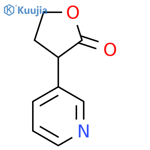 3-(Pyridin-3-yl)dihydrofuran-2(3H)-one structure